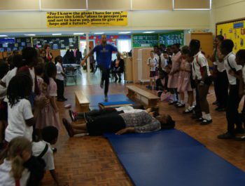 Sports for Schools visit
