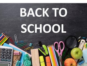 Welcome back to school!