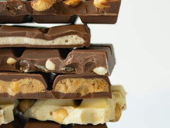Creating chocolate bars!
