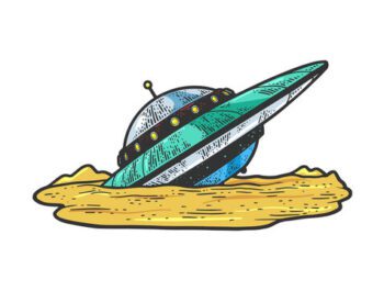 Unidentified object landed!