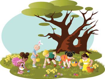 Easter Egg Hunt and Well-being