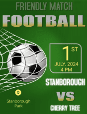 Stanborough Vs Cherry Tree – football match